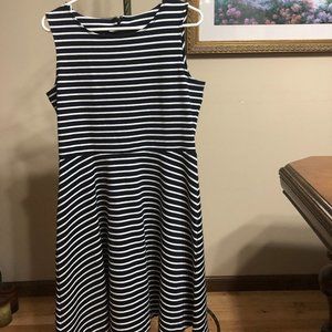 Make Offer Talbots Striped Women's Dress Like New